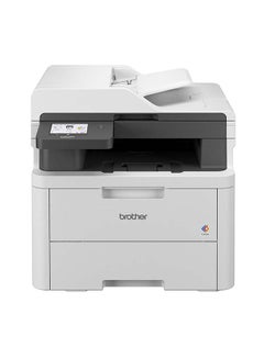Buy DCP-L3560CDW Color Laser PrinterSilent & Compact All-in-One Colour Laser LED Printer White in UAE
