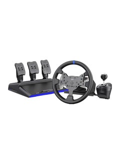 Buy PXN-V99 Gaming Steering Wheel, 270/900° 3Nm Force Feedback Racing Steering Wheel, Disassembly, With Hall Magnetic Induction Pedal, 6+1 Gear Shift Rod Game Racing Steering Wheel For PS4/PS3/Xbox One in Saudi Arabia