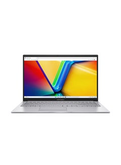 اشتري Vivobook-X1504VA-NJ104 Laptop With 15.6-Inch Display, Core-1335U Processor/8GB RAM/512GB SSD/Intel UHD Graphics/DOS(Without Windows) English/Arabic Cool Silver في السعودية