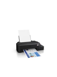 اشتري Epson EcoTank L121 Compact Printer, Color with Purpose-Built, Refillable Ink Tank black في مصر