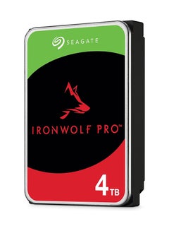 اشتري قرص صلب داخلي NAS بحجم 4 تيرابايت من IronWolf Pro SATA III مقاس 3.5 بوصة، معدل نقل بيانات يصل إلى 250 ميجابايت/ثانية، ذاكرة تخزين مؤقتة 256 ميجابايت، 7200 دورة في الدقيقة، متوسط وقت التشغيل بين العطل 2 مليون ساعة، عرض عمر البطارية 550 تيرابايت، واجهة SATA III بسرعة 6 جيجابت/ثانية | ST4000NT001 في الامارات