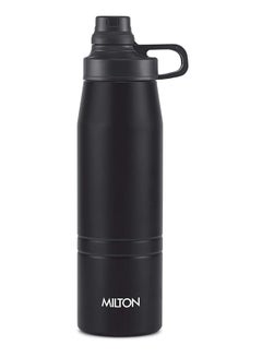 اشتري Milton Sprint 900 Thermosteel Insulated Water Bottle Black | Hot and Cold | Leak Proof | Office Bottle | Sports | Home | Kitchen | Hiking | Treking | Travel | Easy to Carry | Rust Proof Black 925ml في الامارات