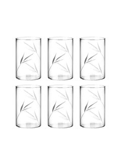 اشتري Treo By Milton Borosilicate Deco Vector Tumbler 300 Ml - 1X6 GLASS 20cm في الامارات