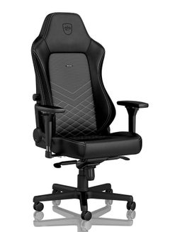 اشتري Noblechairs HERO - Black/Platinum White Gaming Chair في الامارات