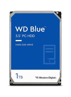 اشتري 1TB Blue PC Hard Drive HDD - 7200 RPM, SATA 6 Gb/s, 64 MB Cache, 3.5" - WD10EZEX 1 TB في السعودية