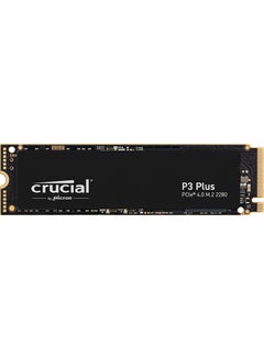 Buy Crucial P3 Plus 4TB PCIe 4.0 3D NAND NVMe M.2 SSD, up to 5000MB/s - CT4000P3PSSD8 4 TB in UAE