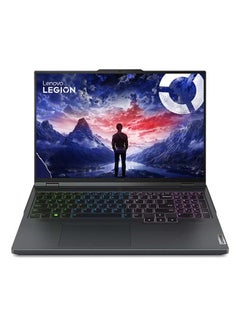 اشتري Legion Pro 5 Gaming Laptop With 16-Inch Display, Core i7-14700HX Processor/32GB RAM/1TB SSD/8GB NVIDIA GeForce RTX 4070 Graphics Card/Windows 11 Home English/Arabic Onyx Grey في السعودية
