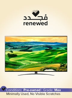 Buy Renewed - 55-Inch Smart 4K QNED Mini LED TV 55QNED81 Black in UAE