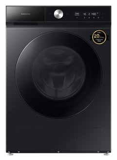 اشتري Front Load Washer 11.5 Kg, Black, With EcoBubble, AI Wash, Auto Open Door, 20 Year Warranty On Digital Inverter Motor 11.5 kg WW11BB944DGB/GU ‎Black في الامارات