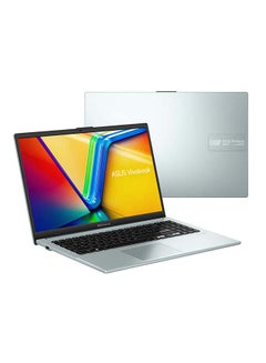 Buy Vivobook 15 Go Laptop With 15.6-Inch Display, Ryzen 5-7520U Processor/8GB RAM/512GB SSD/Intel Iris XE Graphics/Windows 11 English/Arabic Grey Green in Saudi Arabia