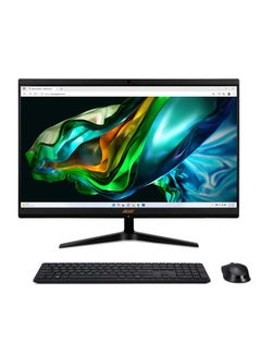 اشتري كمبيوتر Aspire C24 الكل في واحد بشاشة FHD مقاس 23.8 بوصة ومعالج Core i5-12450H وذاكرة وصول عشوائي 8 جيجابايت ومحرك أقراص SSD سعة 512 جيجابايت وبطاقة رسومات Intel UHD ونظام تشغيل DOS (بدون Windows) في السعودية