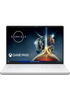 اشتري Latest Asus Rog Zephyrus G14 Gaming Laptop 14" QHD+ 165Hz Display AMD RYZEN 9 7940HS 16GB 512GB SSD NVIDIA RTX 4060 8GB RGB Backlit Key WIN11 English White في الامارات