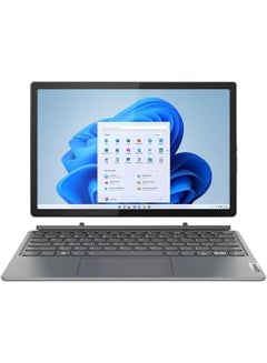 Buy IdeaPad Duet 5 2-in-1 Convertible (2023) Laptop With 12.4-Inch Display, Core i7-1355U Processor/16GB RAM/512GB SSD/Intel Iris Xe Graphics/Windows 11 Home English/Arabic Storm Grey in UAE