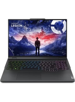 اشتري Legion Pro 5 16IRX9 Gaming (2024) Laptop With 16-Inch Display, Core i9-14900HX Processor/32GB RAM/1TB SSD/8GB NVIDIA GeForce RTX 4070 Graphics/Windows 11 Home English/Arabic Onyx Grey في الامارات