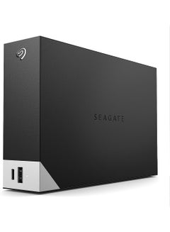 اشتري One Touch 12TB Desktop External Hard Drive, With Built-In Hub, USB-C and USB 3.0 Port, Compatible with Windows and Mac, Seagate Toolkit Backup Software Included, Black | STLC12000400 12 TB في الامارات