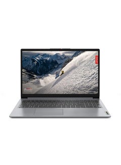 Buy IdeaPad 1 15ALC7 Laptop With 15.6-Inch Display, Ryzen 7-5700U Processor/8GB RAM/512GB SSD/Windows 11/Intel UHD 600 English/Arabic grey in Saudi Arabia