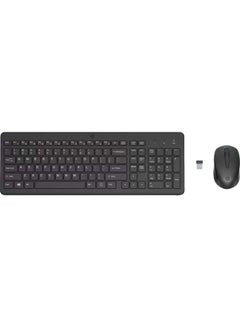 Buy Wireless Keyboard & Mouse Black in UAE