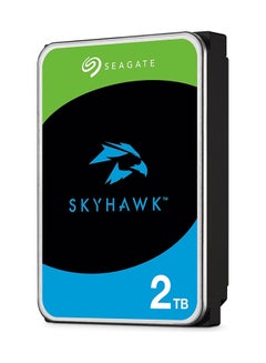 Buy Skyhawk 2TB, Video Internal Hard HDD – 3.5", SATA 6Gb/s, 256MB Cache, for DVR NVR Security Camera System, (ST2000VX017) 2 TB in UAE