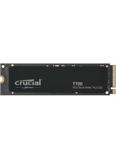 اشتري T700 1TB Gen5 NVMe M.2 SSD - Up to 11,700 MB/s - DirectStorage Enabled - CT1000T700SSD3 - Gaming, Photography, Video Editing & Design - Internal Solid State Drive 1 TB في الامارات