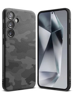 Buy Onyx Magnetic For Samsung S24 Plus 5G 2024 Case Enhanced Grip Tough Flexible TPU Bumper Drop Protection Phone Cover Camo Black in Egypt