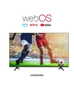 اشتري 65-Inch WebOS LED Smart TV Without Frame WEB OS Operating System Ultra High Definition 4K With Built-In Receiver Model (2022) K22M65298U+ Black في السعودية