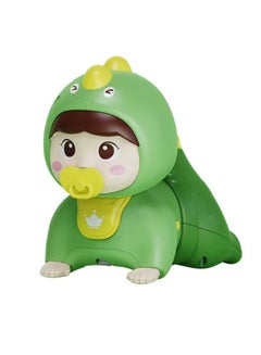 اشتري Huanger - Baby Crawling Doll Toy With Music - Green في الامارات