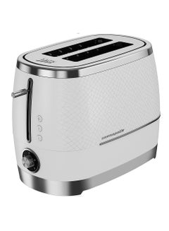 Buy 2 Slice Toaster, Extra Wide Slot, Defrost, Reheat & Cancel Functions, Variable Browning, Detachable Crumb Tray 900 W TAM8202CR White in UAE