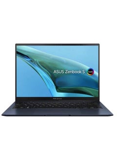 اشتري ZenBooK S13 Flip Laptop With 13.3-Inch Display, Core i7-1260P Processor/16GB RAM/1TB SSD/Intel Iris XE Graphics/Windows 10 Pro English/Arabic DARK BLUE في السعودية