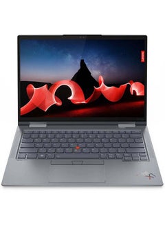 Buy X1 YOGA Gen 8 Laptop With 14-Inch Display, Core i7-1355U Processor/16GB RAM/1TB SSD/Intel Iris XE Graphics/Windows 11 English/Arabic Grey in Saudi Arabia