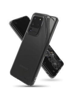 Buy Ringke Air Compatible with Galaxy S20 Ultra Case 5G (2020), Thin Flexible Shockproof TPU Phone Case - Smoke Black in Egypt