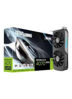 Buy ZOTAC Gaming GeForce RTX 4070 Super Twin Edge DLSS 3 12GB GDDR6X 192-bit 21 Gbps PCIE 4.0 Compact Gaming Graphics Card, IceStorm 2.0 Advanced Cooling, Spectra RGB Lighting, ZT-D40720E-10M in UAE