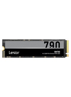 اشتري Lexar NM790 1TB SSD, M.2 2280 PCIe Gen4x4 NVMe 1.4 Internal SSD, Up to 7400MB/s Read, Up to 6500MB/s Write, Internal Solid State Drive for PS5, PC, Laptop, Gamers, Professionals (LNM790X001T-RNNNG) 1 TB في مصر