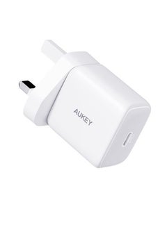 Buy Portable 30W PD Wall Charger White in Saudi Arabia