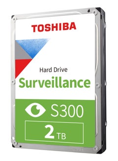 اشتري S300 Surveillance HDD - 3.5" SATA Internal Hard Drive Supports Up To 64 HD Cameras At A 180TB/Year Workload (HDWT720UZSVA) 2 TB في الامارات