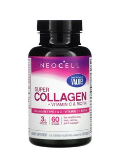 Buy Super Collagen + Vitamin C And Biotin 180 Tablets in UAE