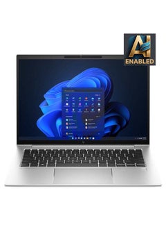 اشتري لابتوب ايليت بوك 840 G10 بشاشة IPS مقاس 14 بوصة (1920x1200) مع معالج كور i7-1355U وذاكرة رام بسعة 16 جيجابايت دي دي ار فايف وذاكرة تخزين اس اس دي بسعة 512 جيجابايت ان في ام اي و نظام تشغيل ويندوز 11 برو وبطاقة رسومات مدمجة انتل يو اتش دي جرافيكس الإنجليزية/العربية فضي في مصر