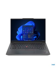 Buy Lenovo ThinkPad E14 Gen 5 laptop With 14-inch WUXGA (1920x1200) IPS Display, Intel Core i7-1355U processor/8GB DDR4 RAM/512GB SSD/DOS(Without Windows)/NVIDIA GeForce MX550 2GB GDDR6/ English/Arabic Graphite Black in Egypt