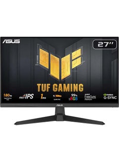 Buy 27-Inch TUF Gaming VG279Q3A Gaming Monitor Full HD(1920x1080), 180Hz, Fast IPS, ELMB Sync, 1ms (GTG), FreeSync Premium™, G-Sync compatible, Variable Overdrive, 99% sRGB Black in Egypt