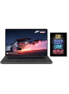 اشتري Rog Zephyrus G16 Gaming Laptop With 16-Inch FHD Display, Core i7-13620H Processor/32GB RAM/2TB SSD/8GB NVIDIA Geforce RTX 4060 Graphics Card/Windows 11 With Gaming Quote English Eclipse gray في الامارات