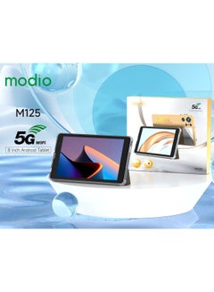 Buy M125 8 Inch Resolution Display 6GB RAM 256GB RAM Android Tablet in UAE