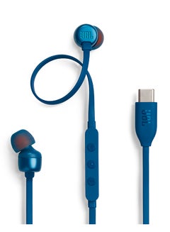 Buy Tune 310C USB-C Wired Hi-Res In-Ear Headphones Blue in Saudi Arabia