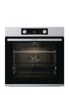 اشتري Electric Built in oven With Grill from Gorenje 77 liter 60 cm Multi-function Stainless Steel BOS6737E09X BOS6737E09X Silver في مصر