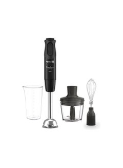 Buy Optichef Hand Blender, 1000 Watt, 15 Functions, 500 ML Chopper, Whisk, Black - DD6552EG in Egypt