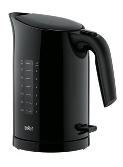 Buy PurEase Water Kettle, auto shut-off, Fast boiling, 3-way protection 1.7 L 3000 W WK 3110 BK Black in UAE