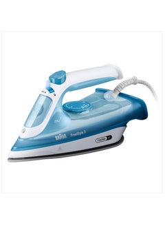 Buy FreeStyle 3 Steam Iron with 3D FreeGlide Technology, SuperCeramic Sole, Ultimate FastClean, Automatic Shut-Off, Tank 270 ml 2400 W FI 3144 BL ‎Blue in UAE