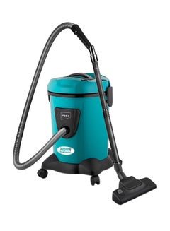 اشتري Turkish Vacuum Cleaner 21L Dust Bag Capacity With Dust Indicator, Dry And Air Blow Function And Low Noise Operation 21 L 2200 W VC 4709 Petroleum Green في السعودية