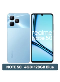اشتري Note 50 Dual SIM Sky Blue 4GB RAM 128GB 4G - International Version في مصر