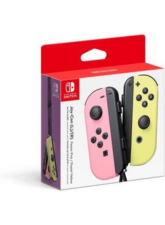 Buy Nintendo Switch Joy-Con (L)/(R)  Pastel Pink / Pastel Yellow Controller in UAE