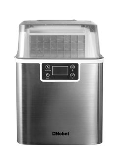 اشتري Ice Maker, 20/25Kgs 40°C Ice Capacity Daily, 3.2L Water Tank Storage, Water Shortage Indicator, Infrared Sensor, LED Display, R290 Refrigerant 25 kg 100 W NIM27 Grey في الامارات