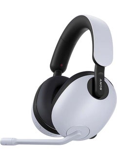 اشتري Sony INZONE H7 Wireless Gaming Headset, Over ear Headphones with 360 Spatial Sound, WH G700, White في مصر